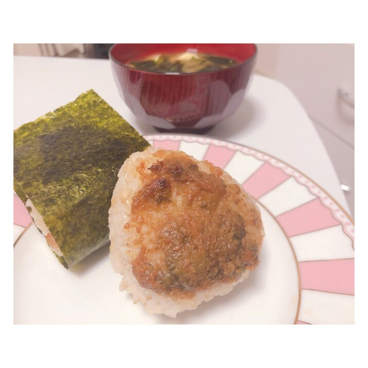 ☆春レシピ☆ ふきのとう味噌の焼きおにぎり